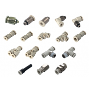 Đầu nối khí, Ống dây khí, Giảm thanh, Ốc bịt SMC